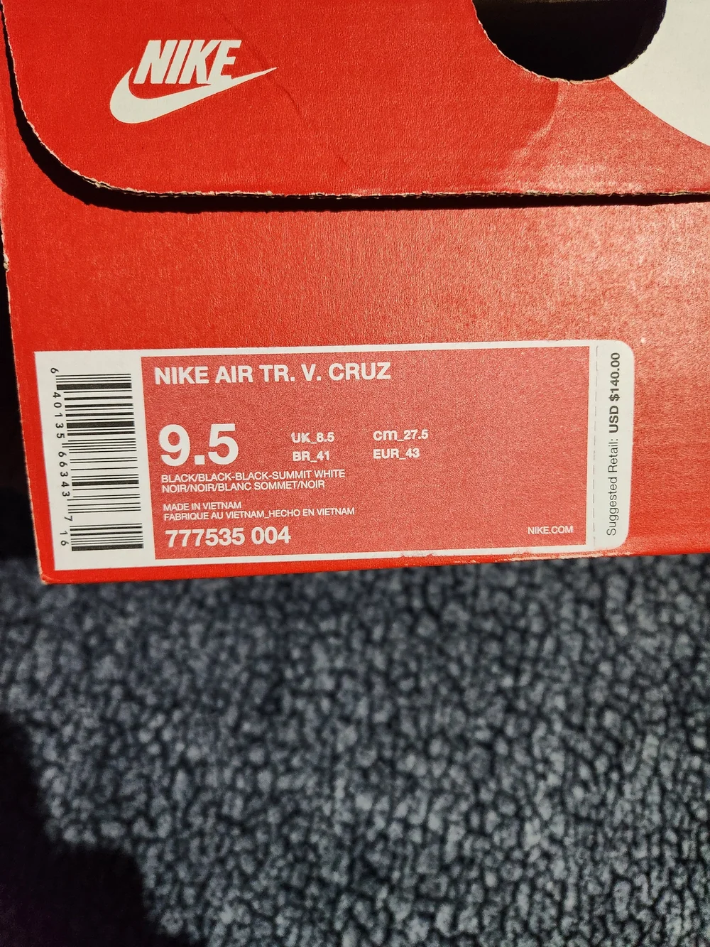 Nike new box